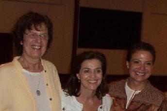 Francine Shapiro, Susana Uribe y Gabriela Ruiz